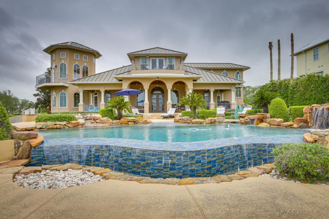 Stunning Galveston Bay Villa Infinity Pool And Dock San Leon Luaran gambar