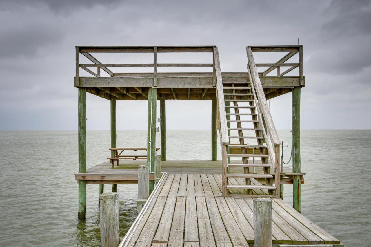 Stunning Galveston Bay Villa Infinity Pool And Dock San Leon Luaran gambar