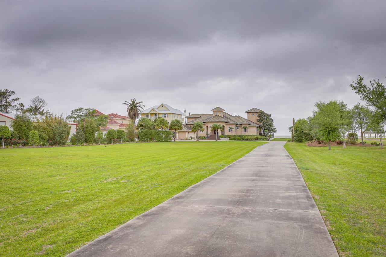 Stunning Galveston Bay Villa Infinity Pool And Dock San Leon Luaran gambar