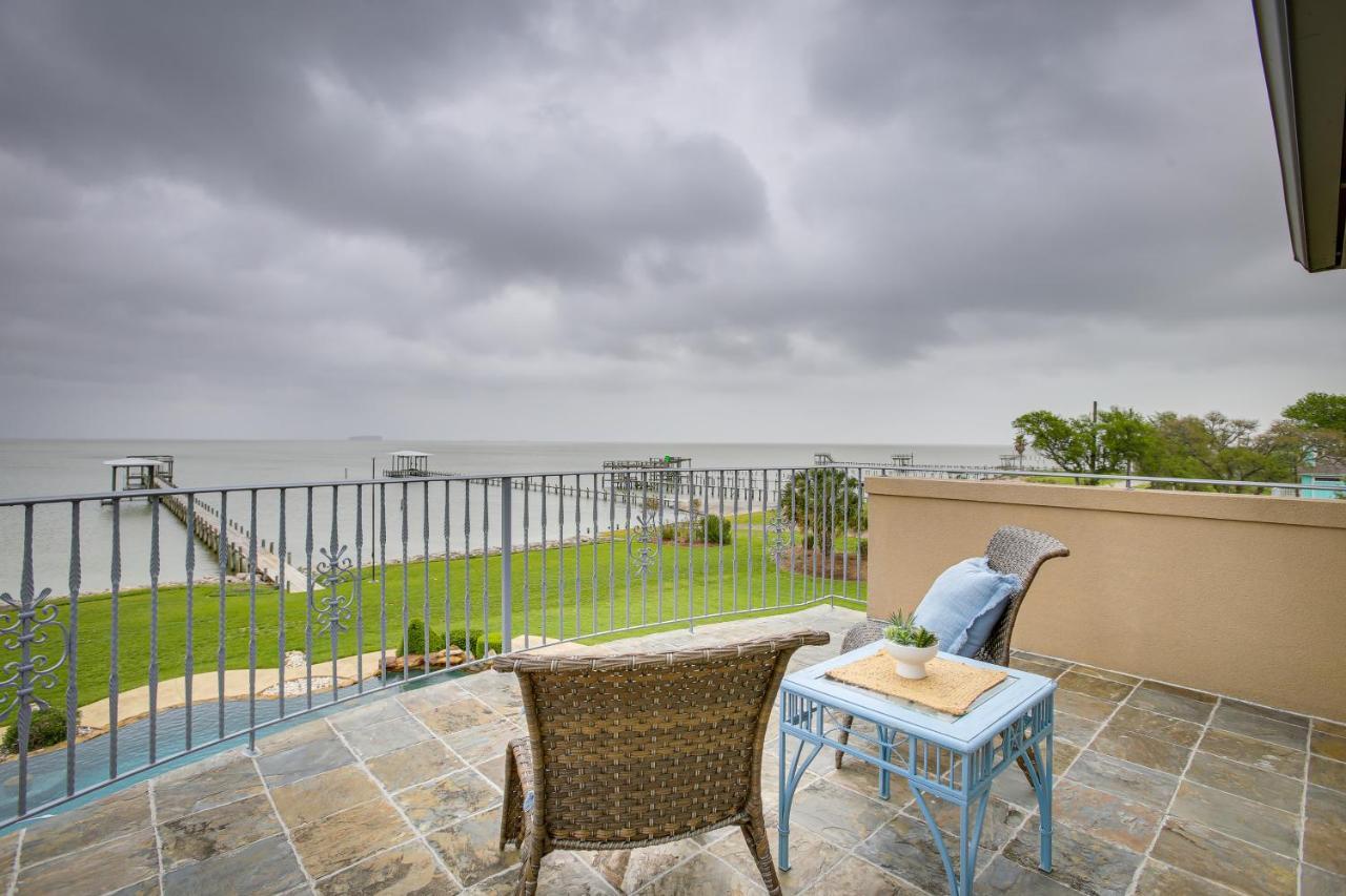 Stunning Galveston Bay Villa Infinity Pool And Dock San Leon Luaran gambar